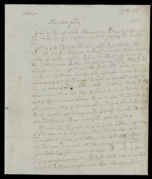 Nr. 137: Brief von Karl Otfried Müller an Adolf Schöll, Göttingen, 29.12.1838