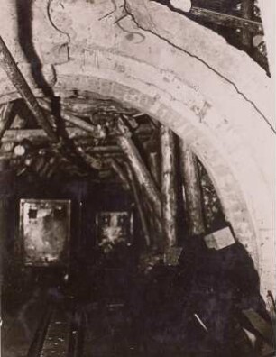 Streckenausbau, Beton, Steinkohlebergbau, Oelsnitz