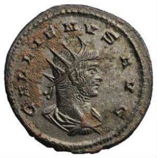 Münze, Antoninian, 260 - 268 n. Chr.