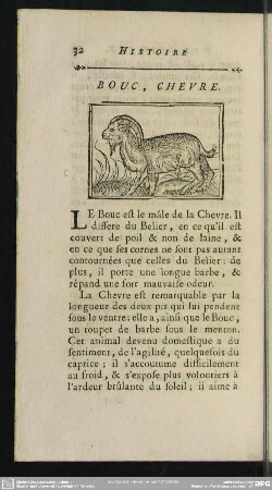 Bouc, Chevre