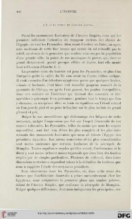 § 2: La tombe de l’ancien empire