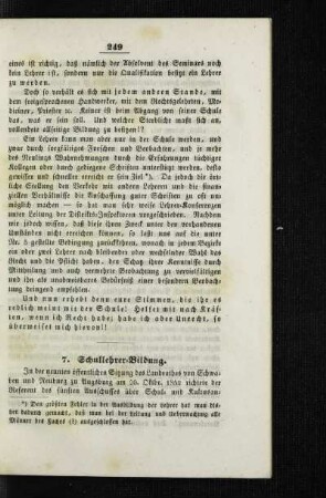 Schullehrer-Bildung