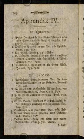 144-155, Appendix IV. - Appendix V.