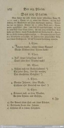 Der 105. Psalm