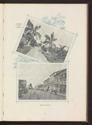 Uma parte do Jardim da Praça da Republica - Boulevard da Republica