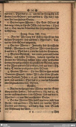 Evang. Dom. VIII. Trin.