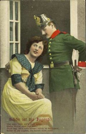 Schön ist die Jugend. - Und mein Vatter will's nicht leiden, [...]