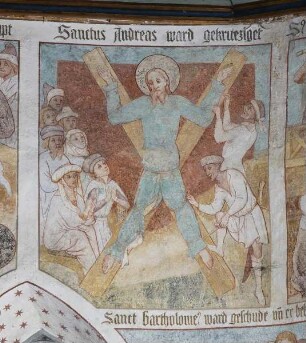 Apostel und Heilige — Apostelmartyrien — Kreuzigung des Andreas