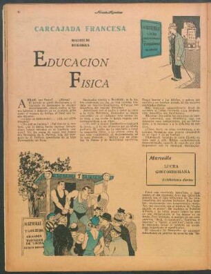 Educación física : Carcajada francesa