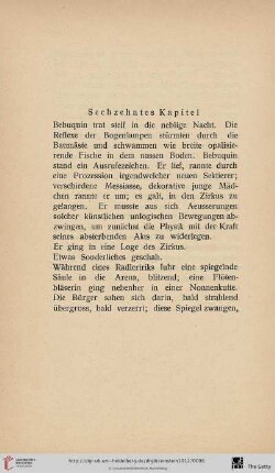 Sechzehntes Kapitel