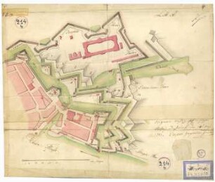Bebauungsvorschlag für die Stadterweiterung