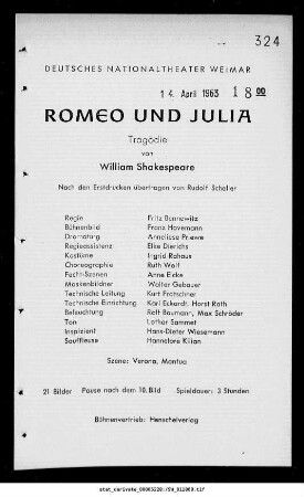 Romeo und Julia