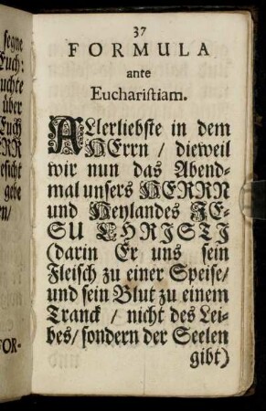 Formula ante Eucharistiam.