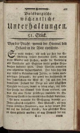 51. Stück.