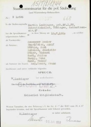 Laubinger, Martin