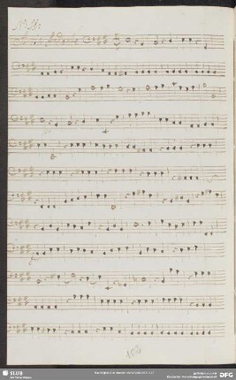 No. 11 Baldassare Galuppi - Oronte <Pietoso amor consoli>