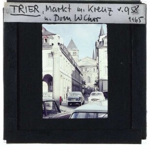 Trier, Dom,Trier, Hauptmarkt,Trier, Marktkreuz von Bischof Heinrich I.