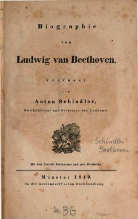 Biographie von Ludwig van Beethoven