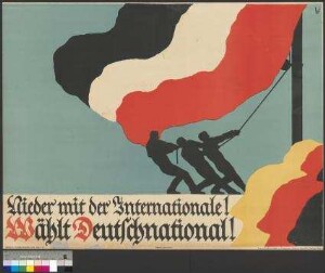 Wahlplakat der DNVP zur Reichstagswahl 1924