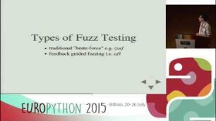 Testing with two failure seeking missiles: fuzzing and property based testing