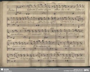 Recitativo: Calmate il vostro sdegno