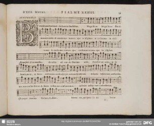 XXIII. Benedicam Dominum in omni tempore