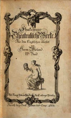 Shakespear Theatralische Werke, II. Band