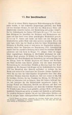 VI. Der Investiturstreit