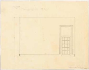 Reichsministerium für Ernährung und Landwirtschaft, Berlin-Mitte Umbau und Erweiterung: Treppenhalle: Wandansicht 1:20