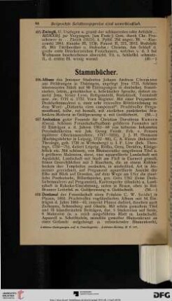 Stammbücher (Nr. 486-509)
