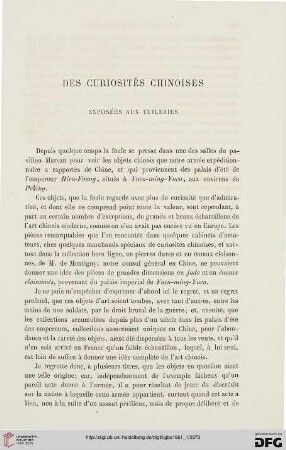 9: Des curiosités chinoises exposées aux Tuileries
