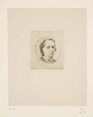 Bildnis Charles-Pierre Baudelaire