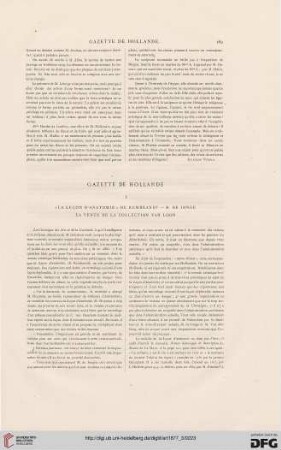 3: Gazette de Hollande