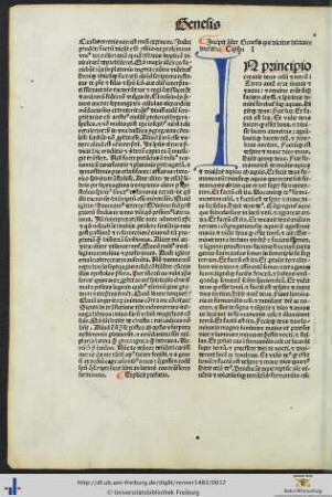 Liber Genesis qui dicitur hebraice bresith