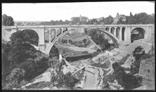 Luxemburg. Pout Adolphe cote oueste