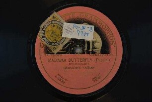 Madama Butterfly : Ieri son salita / (Puccini)