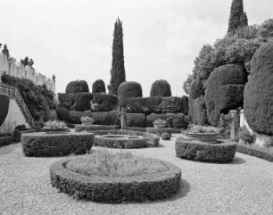 Garten der Villa Capponi — Unterer giardino segreto