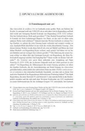 2.1 Entstehungszeit und -ort