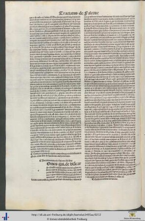 Tractatus de Falcone domini Bartoli