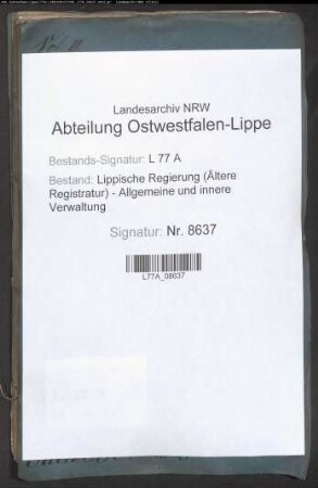 Wege-(Chaussee-)gelderhebung zu Rischenau, Bd. 2