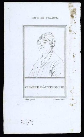 Chappe D'Auteroche, Jean
