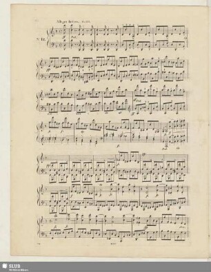 No. 12 Allegro furioso