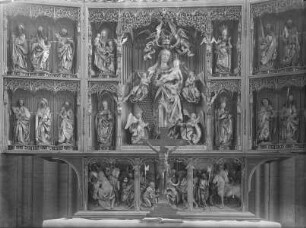 Ehemaliger Hochaltar der Marienkirche — Schauseite (dritte)