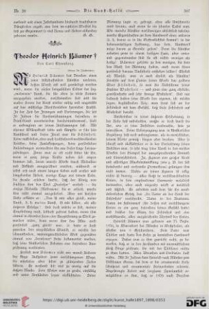 3: Theodor Heinrich Bäumer †
