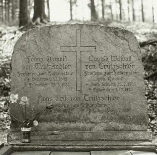 Waldgrabstätte der Familie von Trützschler