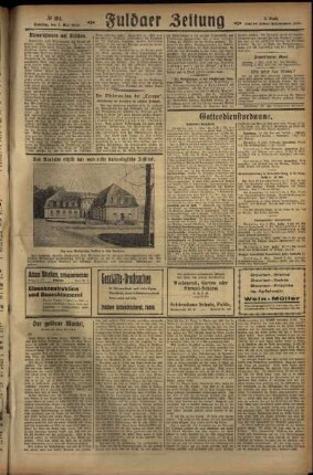Dritte Ausgabe vom Samstag, den 04. Mai 1929.