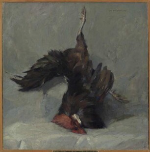 Toter Hahn (schwarz)