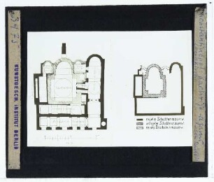 Istanbul, Chora-Kirche (Kariye Camii) : Grundrisse
