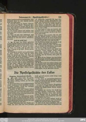 Die Apostelgeschichte des Lukas