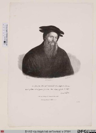 Bildnis Conrad Gesner